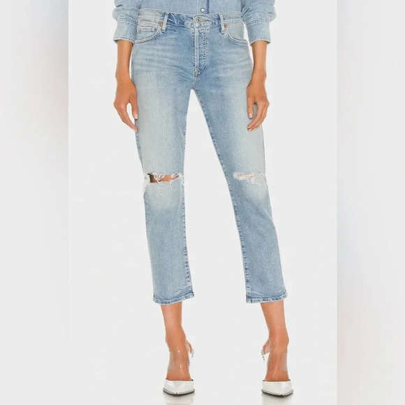 Citizens of Humanity Emerson Denim Blue Jeans Distressed | Size  27 - Picture 2 of 11